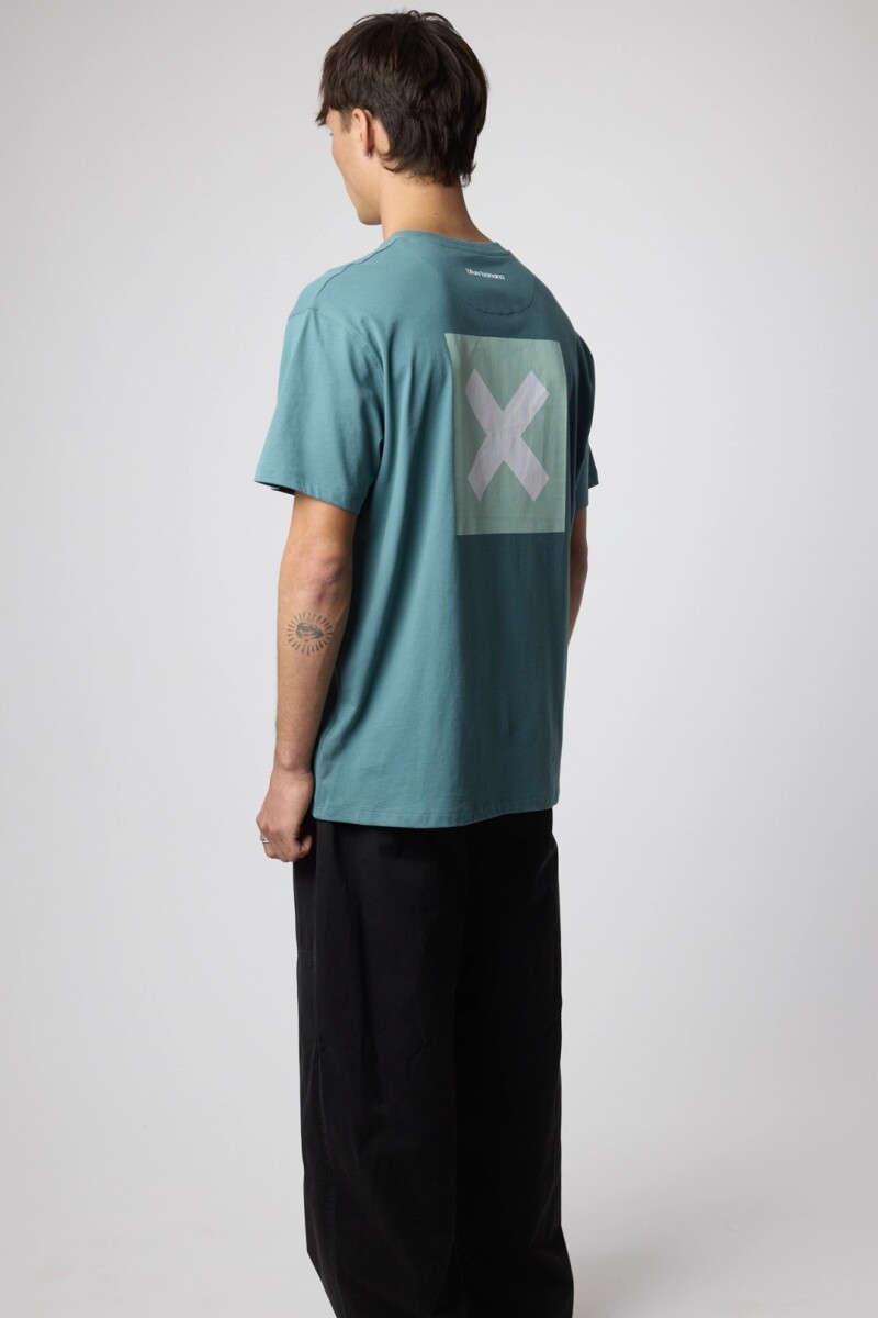 Camiseta Nature Blue Banana Amazon Green