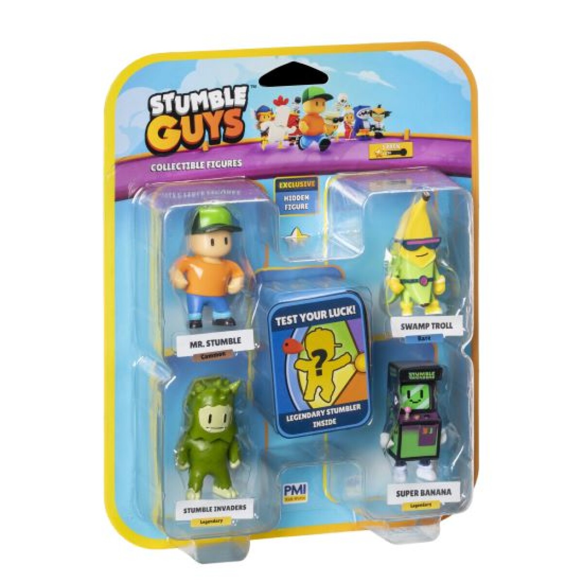 Pack 5 Figuras Stumble Guys 4 Figuras + 1 Sorpresa SG2240 - PACK-2 