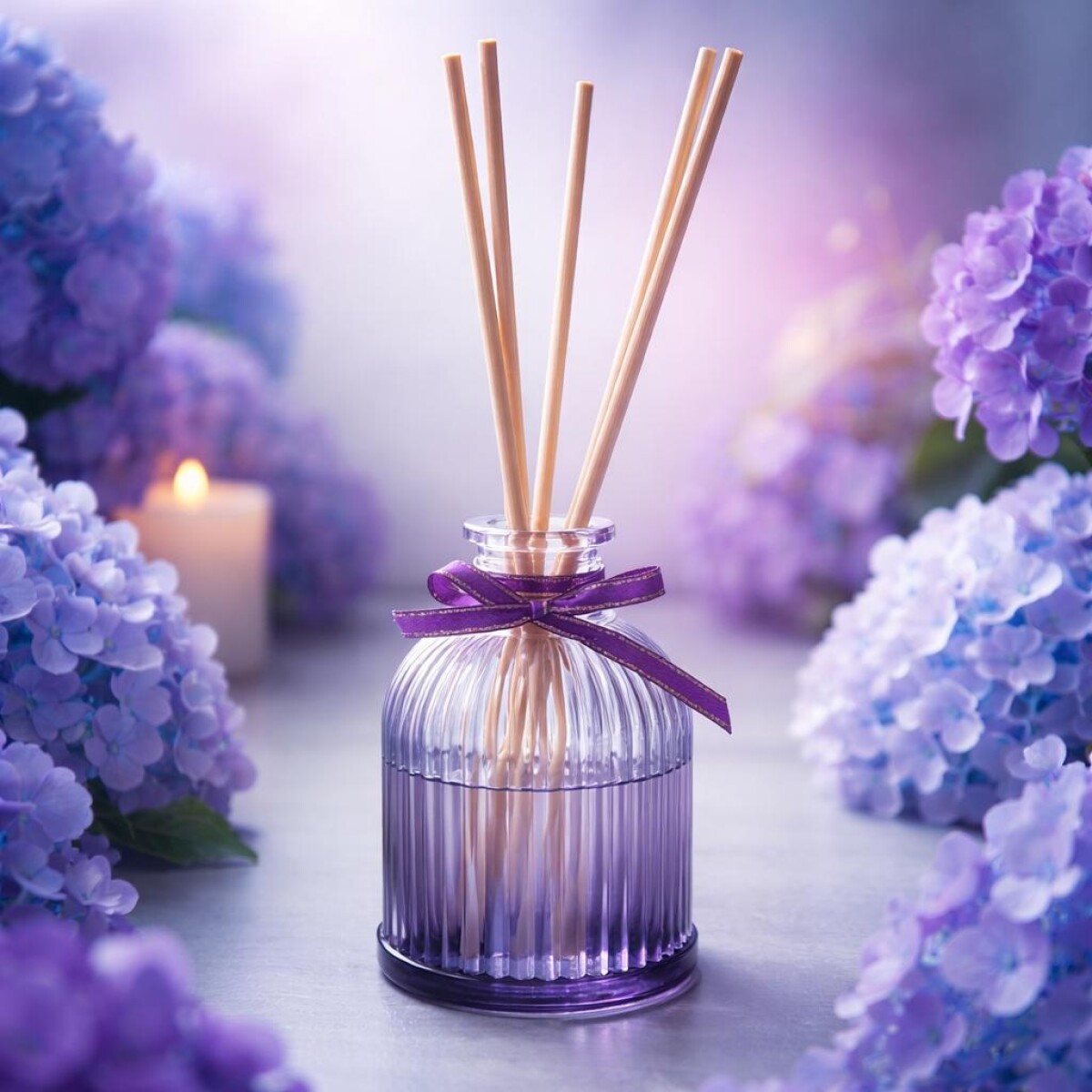 DIFUSOR DE VARILLAS NOCHE ESTRELLADA (MORADO/120 ML) 