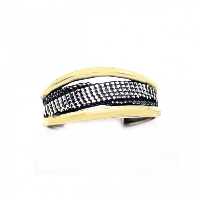 Anillo en Oro y Plata 925 Anillo en Oro y Plata 925