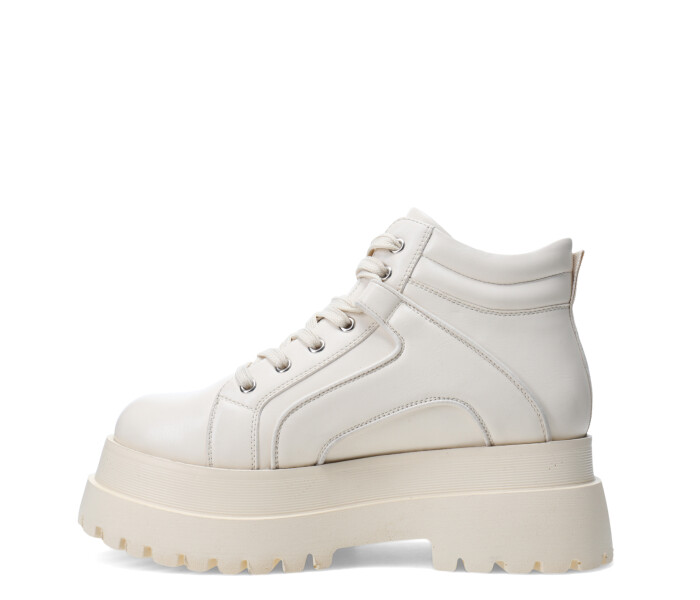 Bota de Mujer Miss Carol KLYPPER acordonada Beige