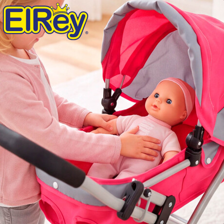 Cochecito Bebe Muñecas Juguete Calidad Capota Jug022005