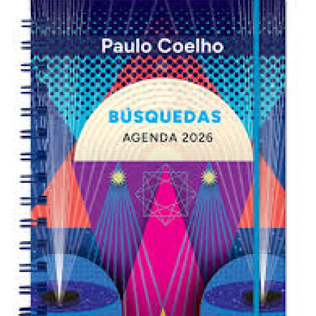 AGENDA PAULO COELHO 2026 - ANILLADA: BUSQUEDAS / CYAN AGENDA PAULO COELHO 2026 - ANILLADA: BUSQUEDAS / CYAN