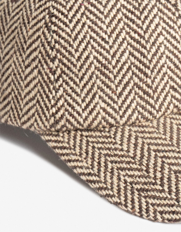 Caps Gorra Tejida - Marron Camel