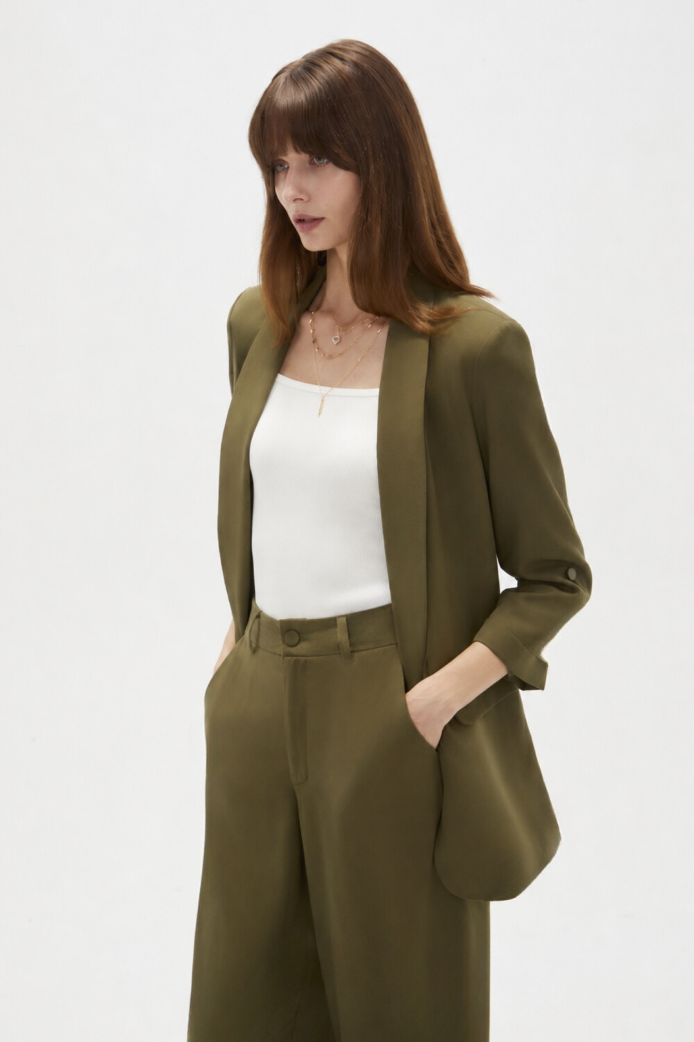 Blazer Darcy Verde Oliva