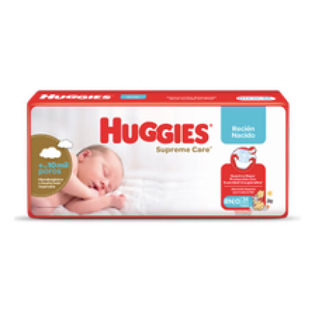 Pañales Huggies Natural Care RN 34 Unidades Pañales Huggies Natural Care RN 34 Unidades