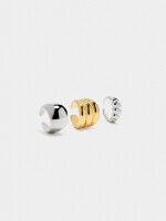 Set De Anillos Bicolor bicolor