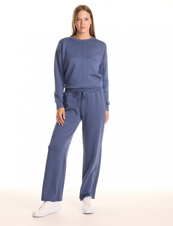 Jogger Basico Recto AZUL