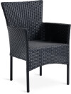 Silla apilable AIDT negro Silla apilable AIDT negro