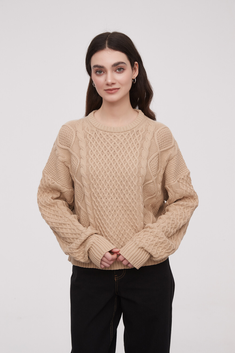 Sweater Heltun Beige