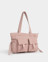 Shopper Cartera Shopper Multipocket - Rosa Viejo