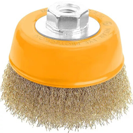 TOLSEN CEPILLO COPA BRONCEADO AMOLADORA 125MM Tolsen Cepillo Copa Bronceado Amoladora 125mm