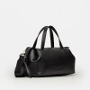 Cartera de mano Resort en cuero graneado Negro