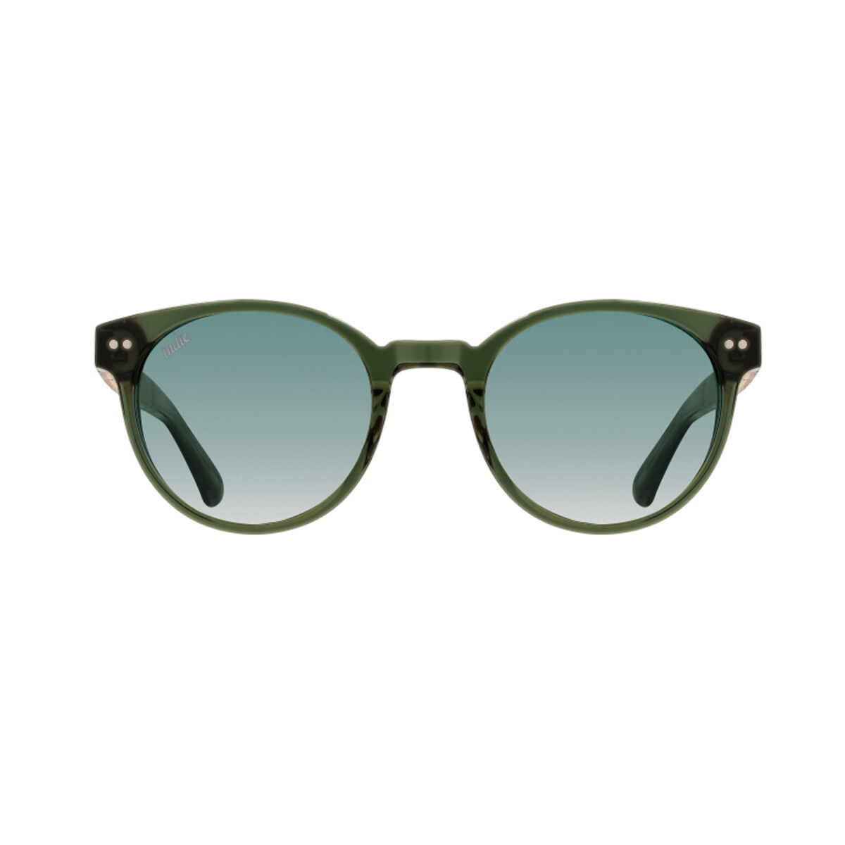 Lentes Indie Zac Oliva - Verde Degradé 