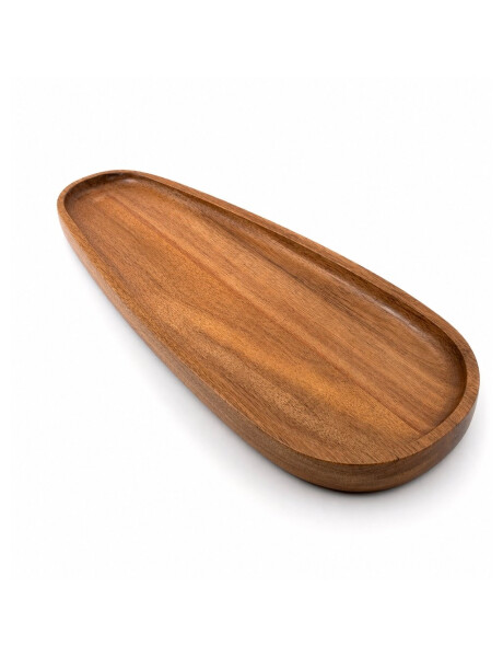 BANDEJA OVAL 12x30CM MADERA BAMBOO BANDEJA OVAL 12x30CM MADERA BAMBOO