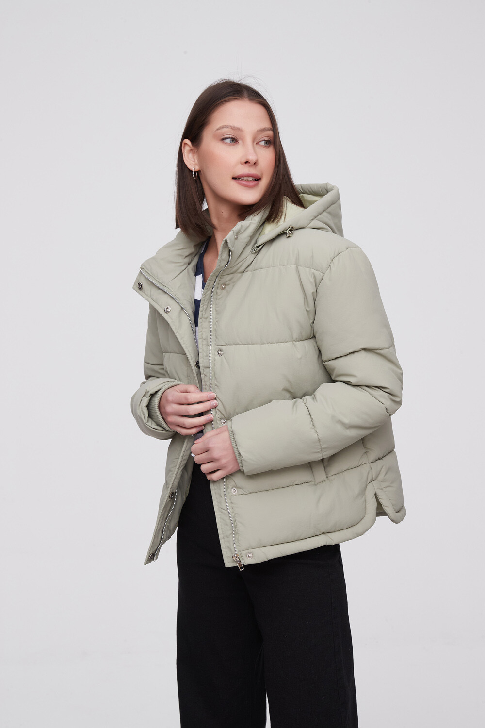Campera Nuria Verde Palido
