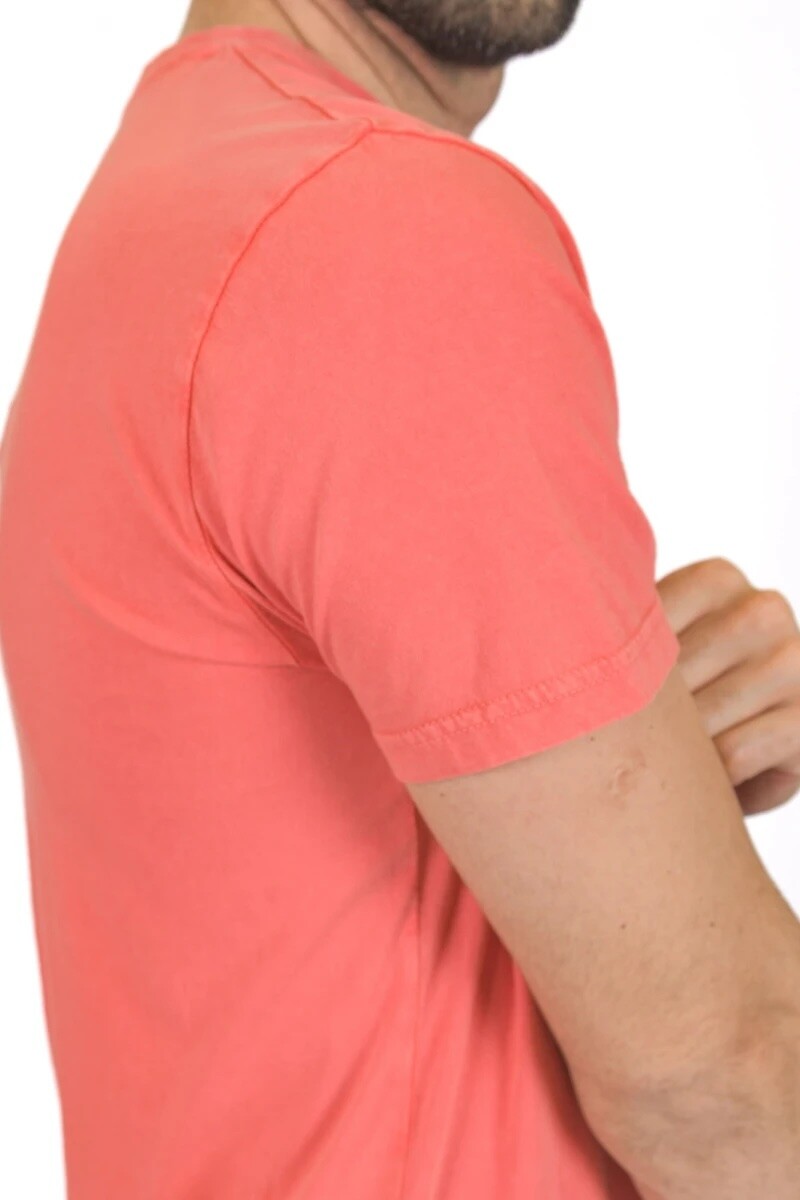 Camiseta Brixton Salmón