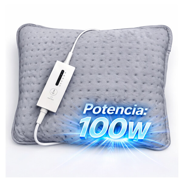 Almohada Eléctrica Kassel Ks-ae6 100w ALMOHADA ELECTRICA KASSEL GRIS KS-AE6