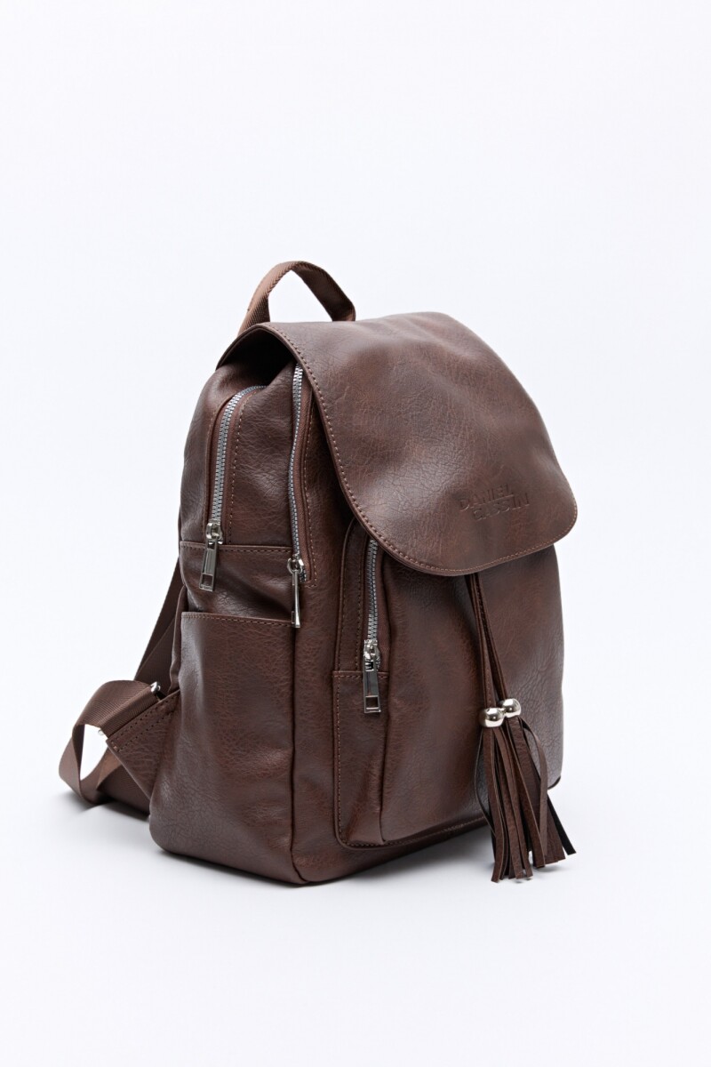 MOCHILA TULIPA Chocolate