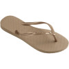 Ojotas Havaianas Slim Crystal Swarovski II Dorado