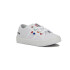 Austral Zapatilla Acordonada Casual Kids Blanco