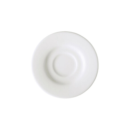 Plato para Té Actualite 15,3 cm Blanco Porcelana Corona Plato para Té Actualite 15,3 cm Blanco Porcelana Corona