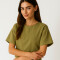 Blusa Zamira Verde Oliva