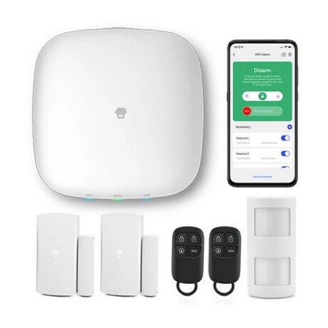 Kit Alarma Chuango H4 Plus Wifi 433 Mhz 001