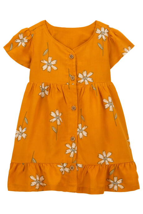 Vestido de viscosa Ecovero diseño floral Vestido de viscosa Ecovero diseño floral