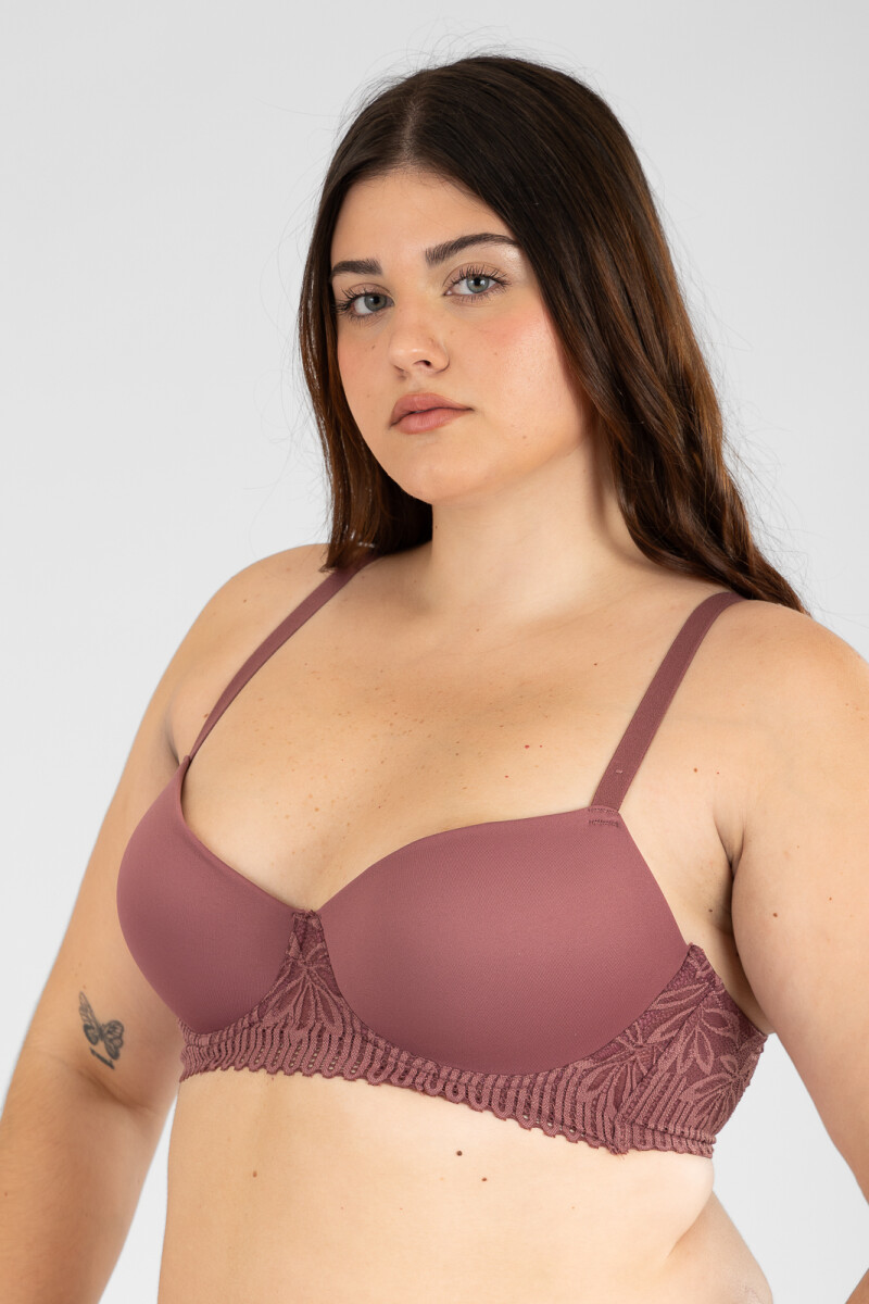 Soutien granate - Rosa antique 