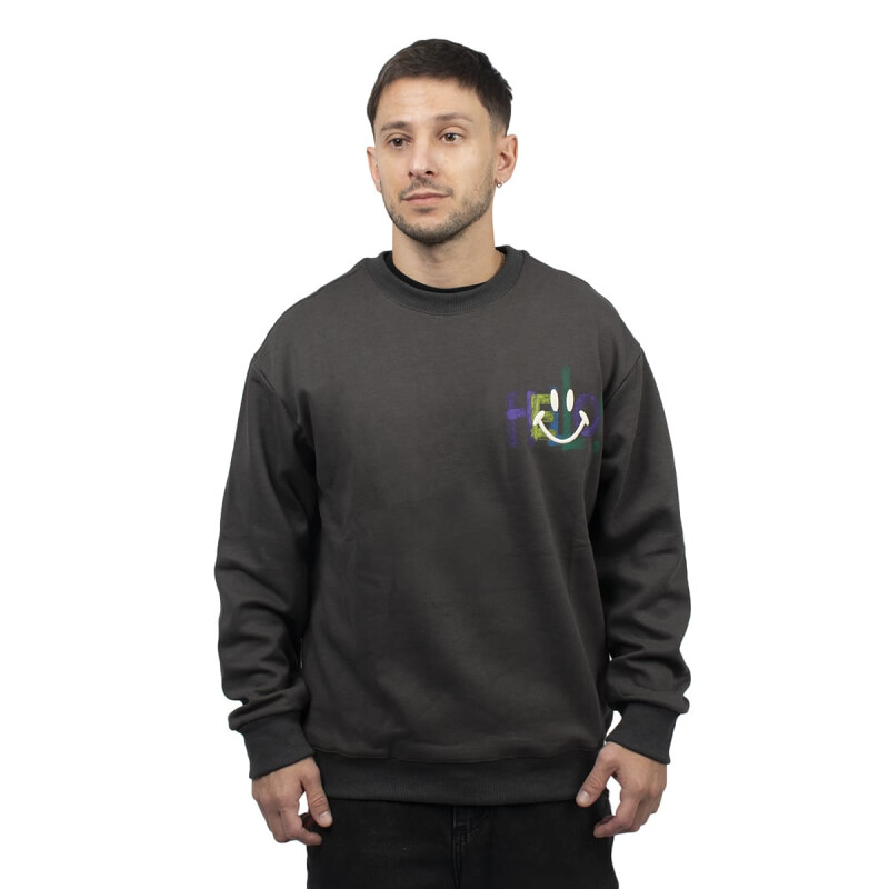 BUZOS ACTIVE HODDIE CON ESTAMPA Unisex - XC02 Verde