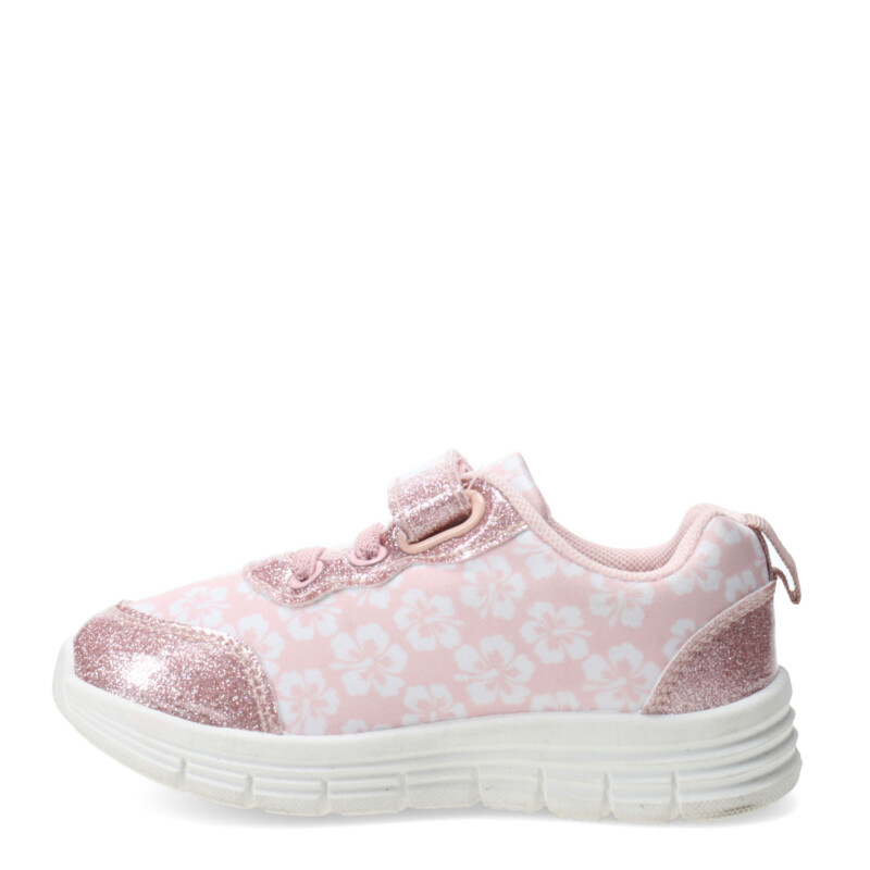 Championes de Niños Disney Stich Velcro Rosado