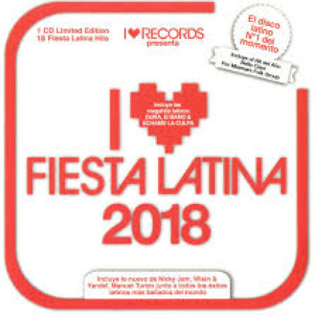 (l) Varios- I Love Fiesta Latina 2018 - Cd (l) Varios- I Love Fiesta Latina 2018 - Cd