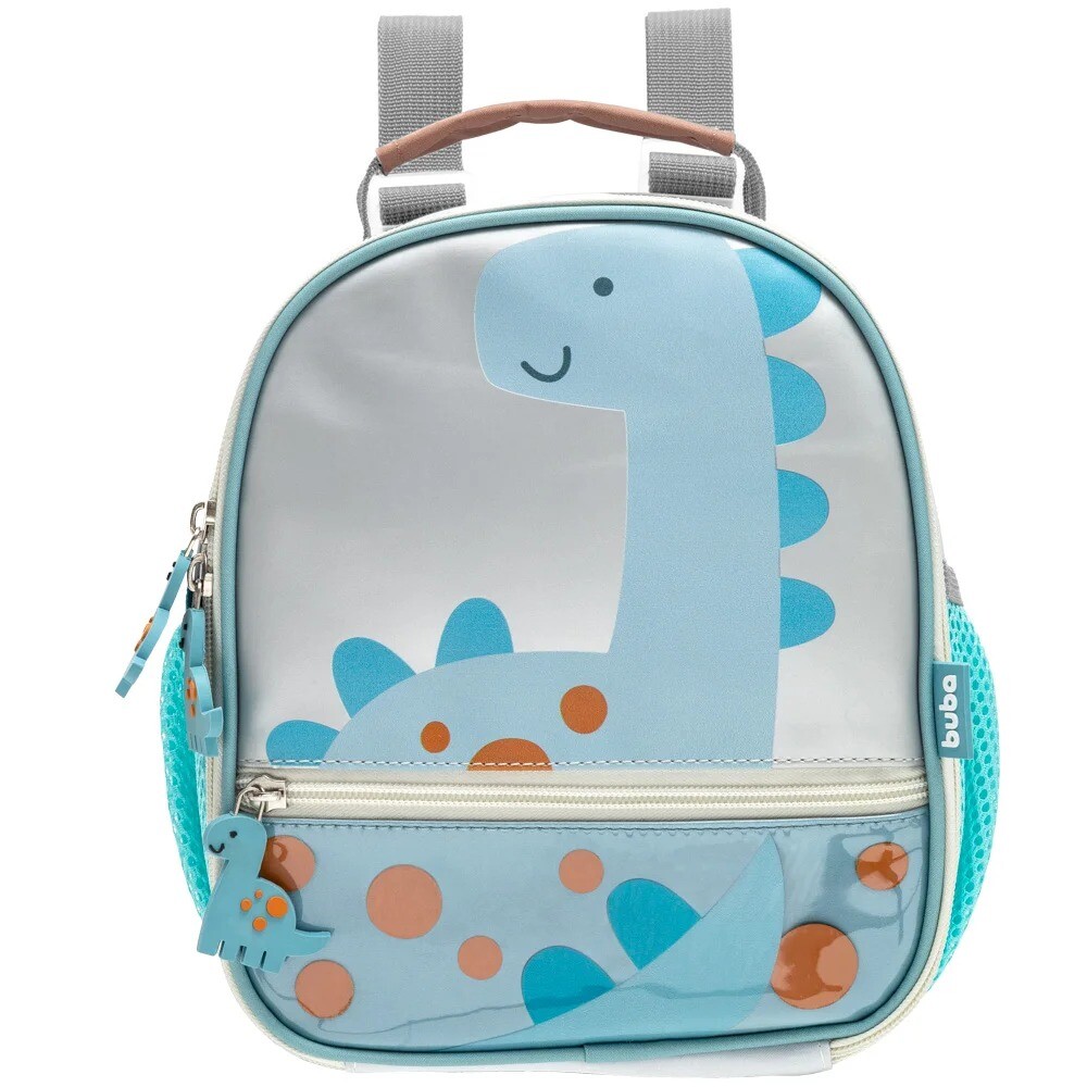 Mochila lunchera termica BUBAZOO BUBA Dino celeste