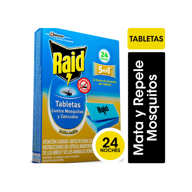 RAID TABLETAS X24UNI Raid Tabletas X24uni