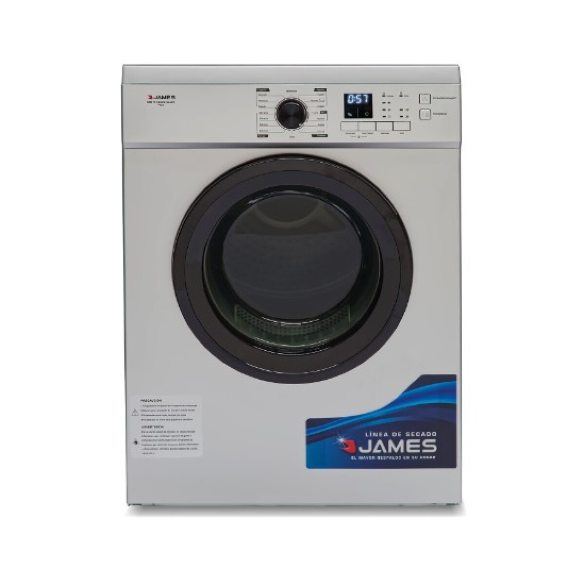 Secarropas JAMES SEM 70 D Dark Silver 7 Kg 