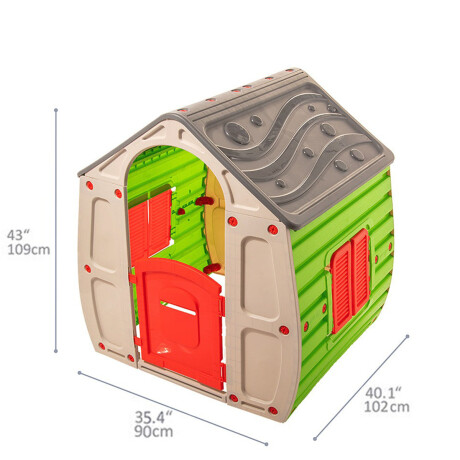 Casita Starplay Casa Infantil Plastico 102x109x90 2