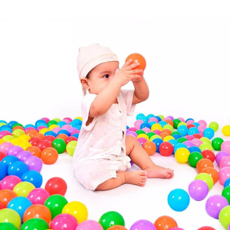 Set 50 Pelotas Pelotero Grandes 7.5cm Brillantes+ Red Multicolor