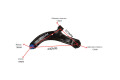 Parilla De Suspension Delantera Nissan Tiida/Sentra B17 08-25 Der Parilla De Suspension Delantera Nissan Tiida/Sentra B17 08-25 Der