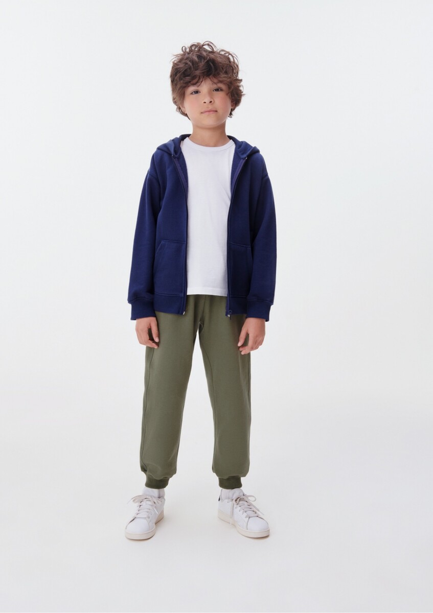 JAQUETA UNISSEX - AZUL ESCURO 