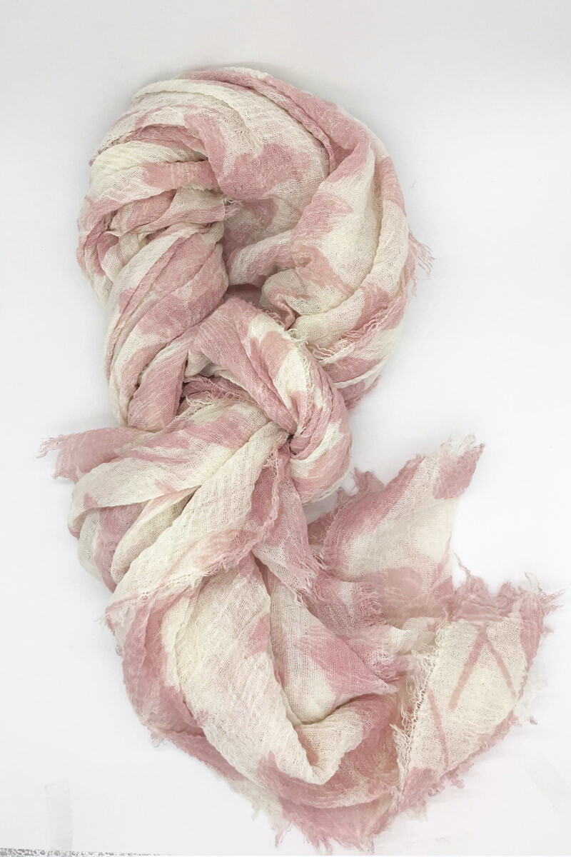 PAÑUELO ESTAMPADO - Rosado 