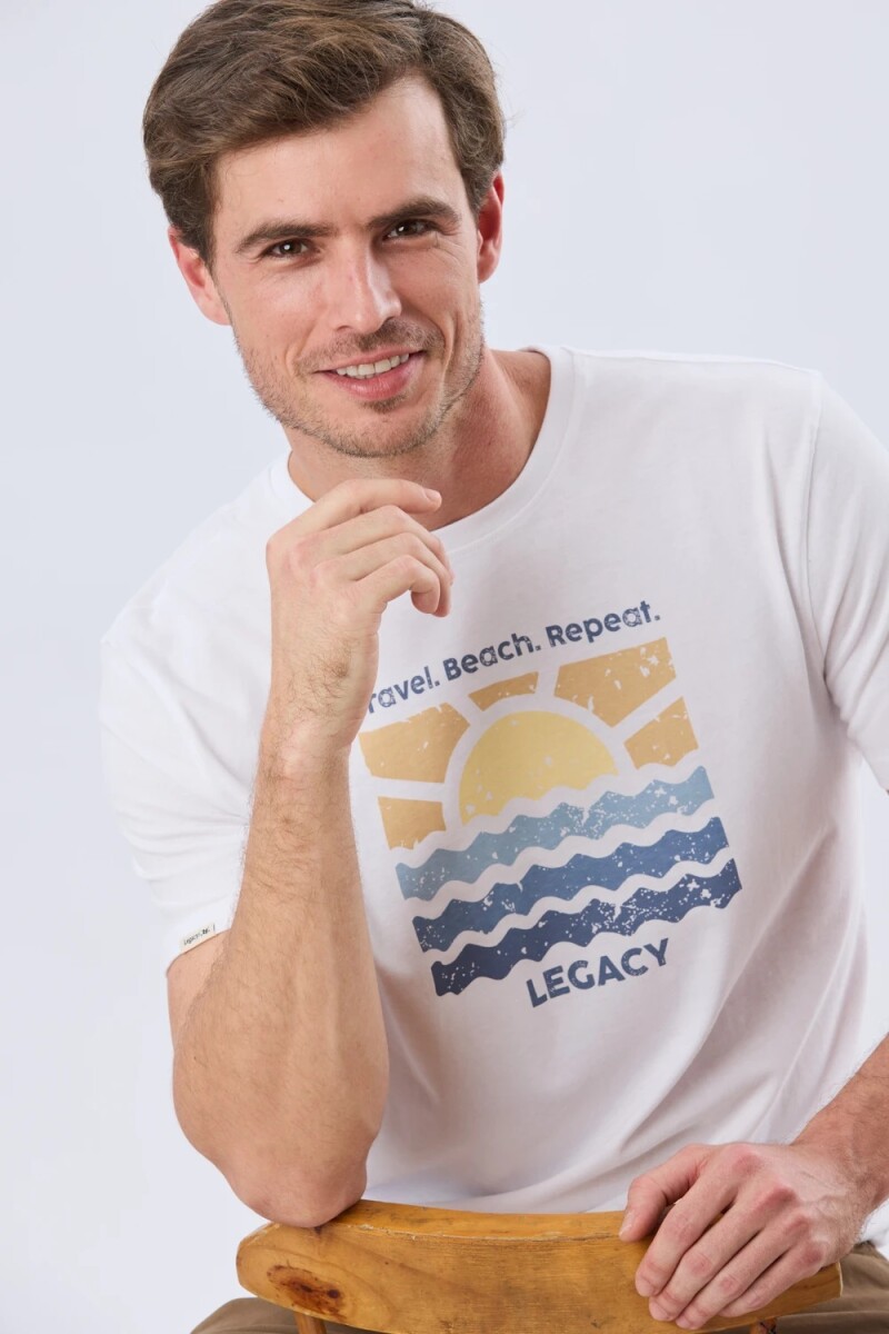 T-SHIRT LEGACY 6154 - BLANCO 