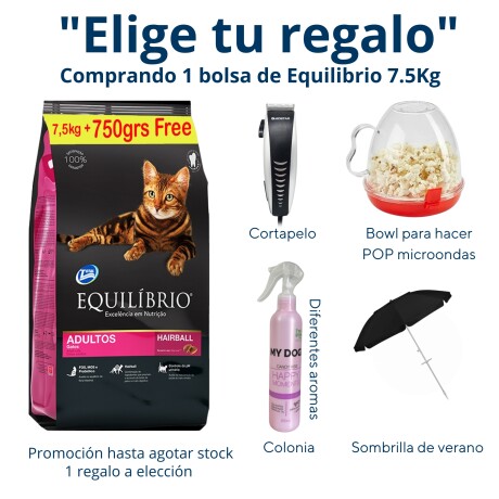 EQUILIBRIO GATO ADULTO 7.5 KGS Equilibrio Gato Adulto 7.5 Kgs