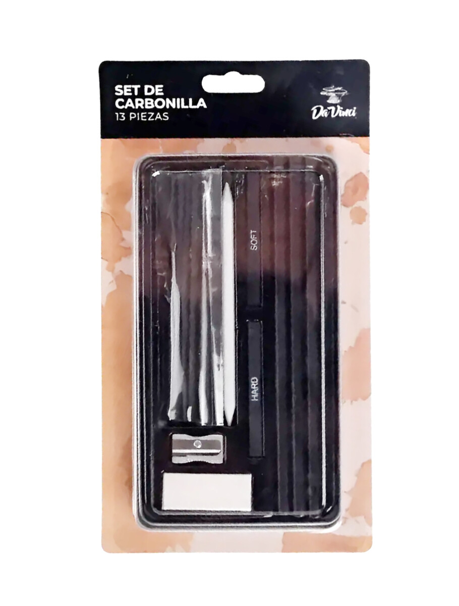Set de Carbonilla Da Vinci 13 pcs 