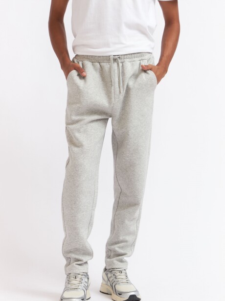 JOGGER LIMONERO GRIS MELANGE