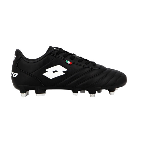 Championes Lotto Fútbol de Cuero Black White