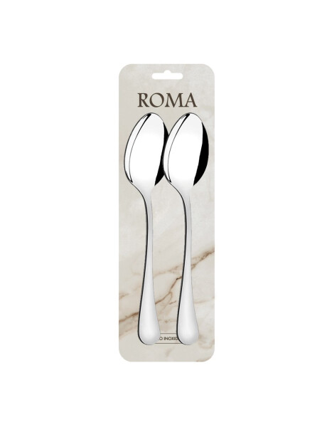 SET X2 CUCHARA DE MESA 20CM ACERO ROMA SET X2 CUCHARA DE MESA 20CM ACERO ROMA