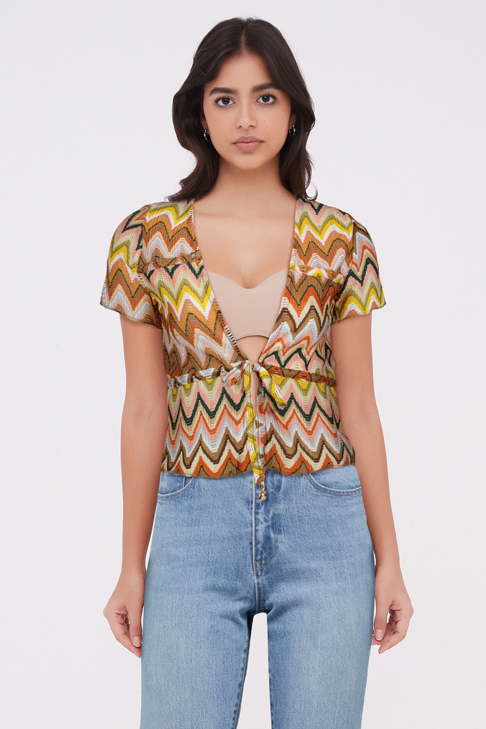 Tops Flax Estampado 1