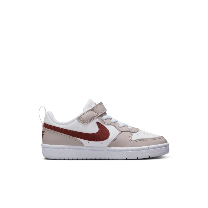 Championes Nike Court Borough Recraft HF de Niños Blanco