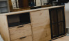 Aparador Bargueño Rack - Madera Maciza - Denise Aparador Bargueño Rack - Madera Maciza - Denise